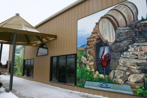 Winery; Barrel and Vineyard, Sarah Collard