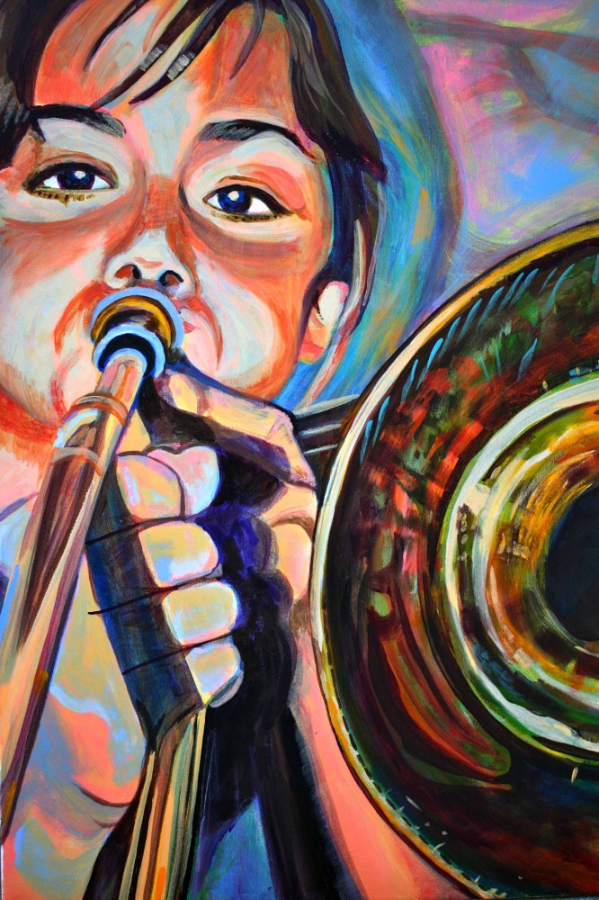 Trombone Sonja, by Sarah Collard